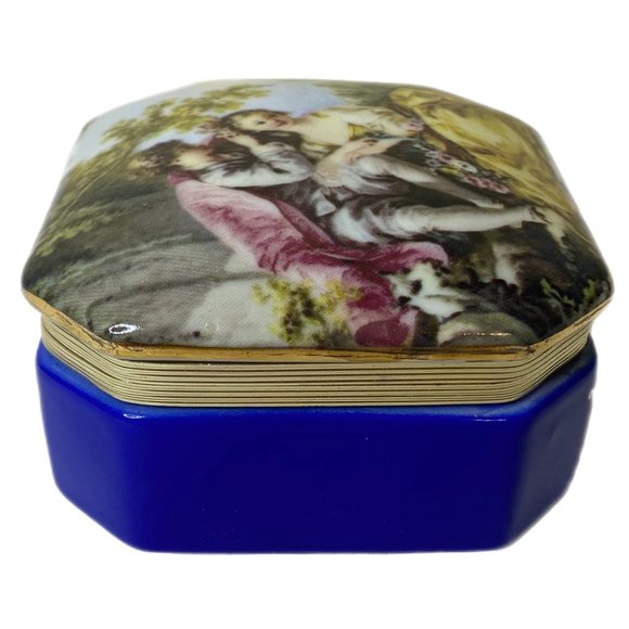 Andrea by Sadek Jewelry Trinket Keepsake Box w/Hinged Lid - Picture 6 of 13